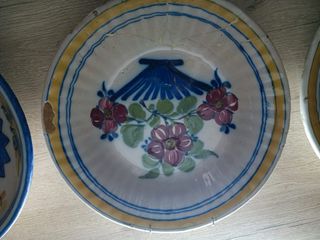 Platos antiguos decorados