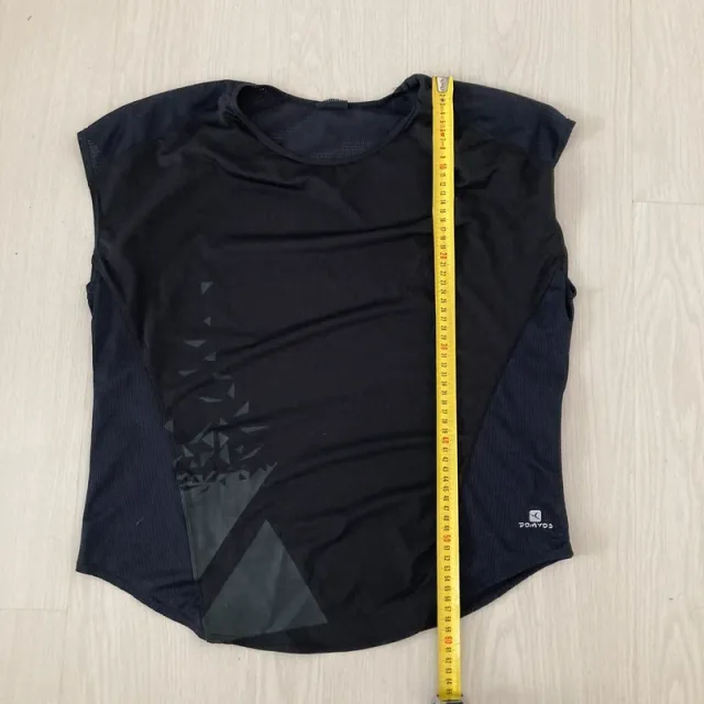 Camiseta deportiva Domyos negra