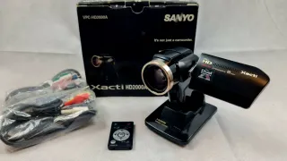 Equipo de Foto y Video submarino. Xacti HD2000A