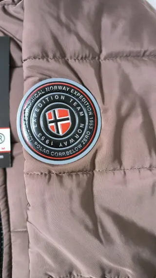 ♨️ Chaqueta Geographical Norway Talla M Marrón