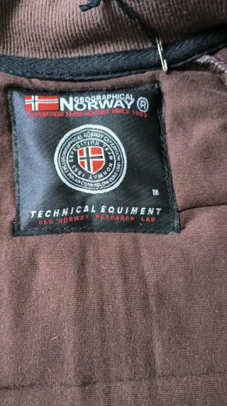 ♨️ Chaqueta Geographical Norway Talla M Marrón