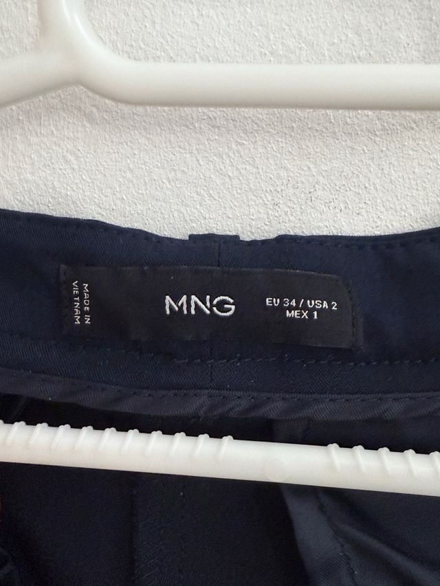 Traje Mango Azul Marino Talla 34