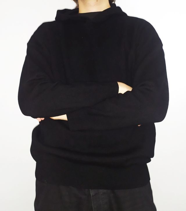 Sudadera Zara Negra Talla M