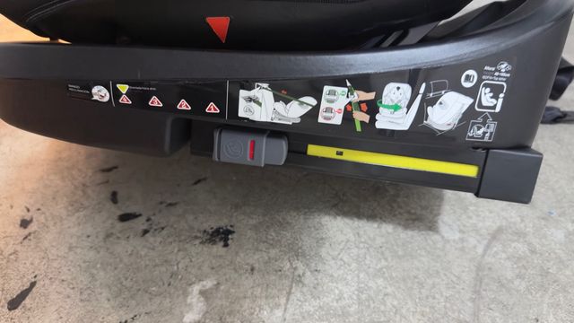 Silla de coche negra