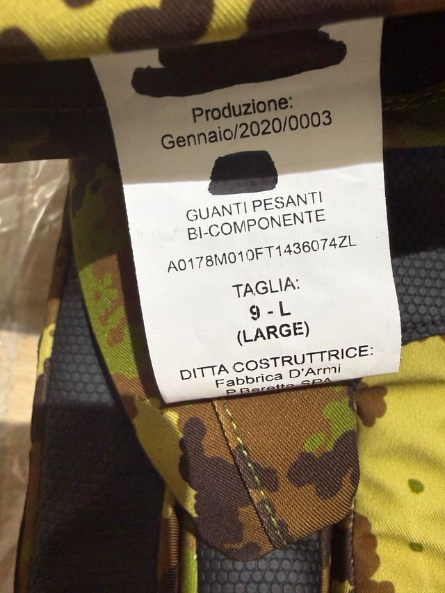 Guantes de Invierno Beretta Camuflaje talla L
