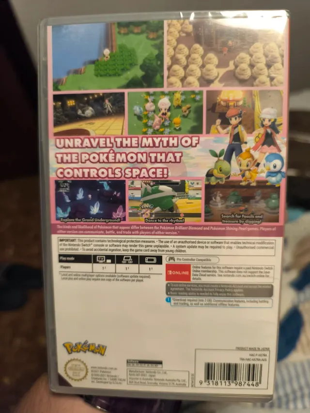 Pokemon Perla Reluciente Precintado Nintendo Switc