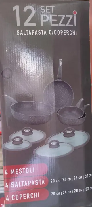 Set 12 Pezzi Padelle e Mestoli Gran Pierre