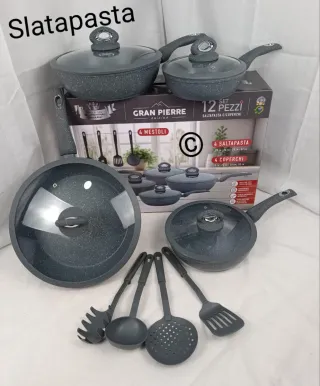 Set 12 Pezzi Padelle e Mestoli Gran Pierre