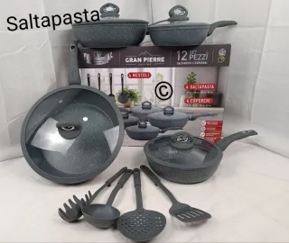 Set 12 Pezzi Padelle e Mestoli Gran Pierre