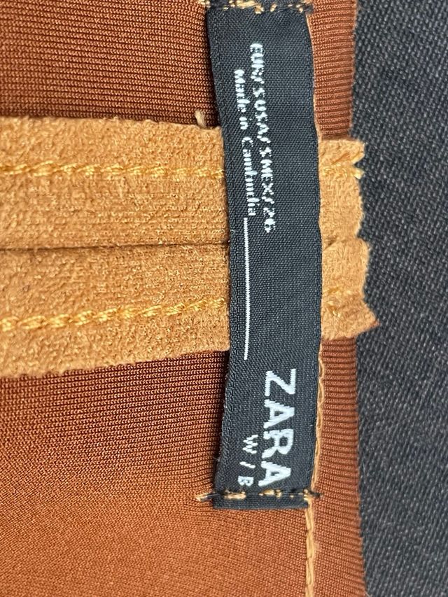 Chaquetón Beige y Marrón