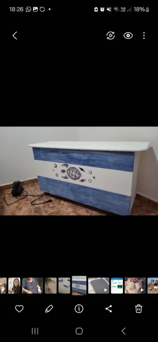 Pintura Bondex Nácar Zafiro Azul 0,5L