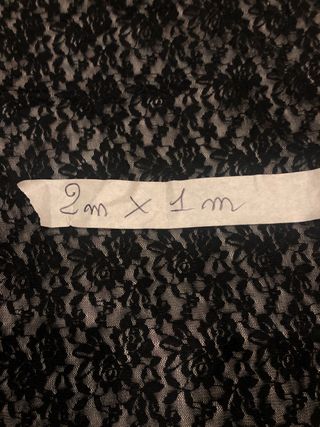 Tessuto pizzo elastico 2m x 1m