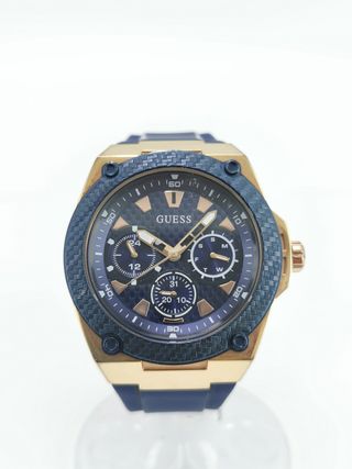 Reloj GUESS Legacy U1049G2 45mm Acero y Goma