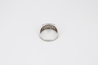 Anillo Oro Blanco 18k Quickgold