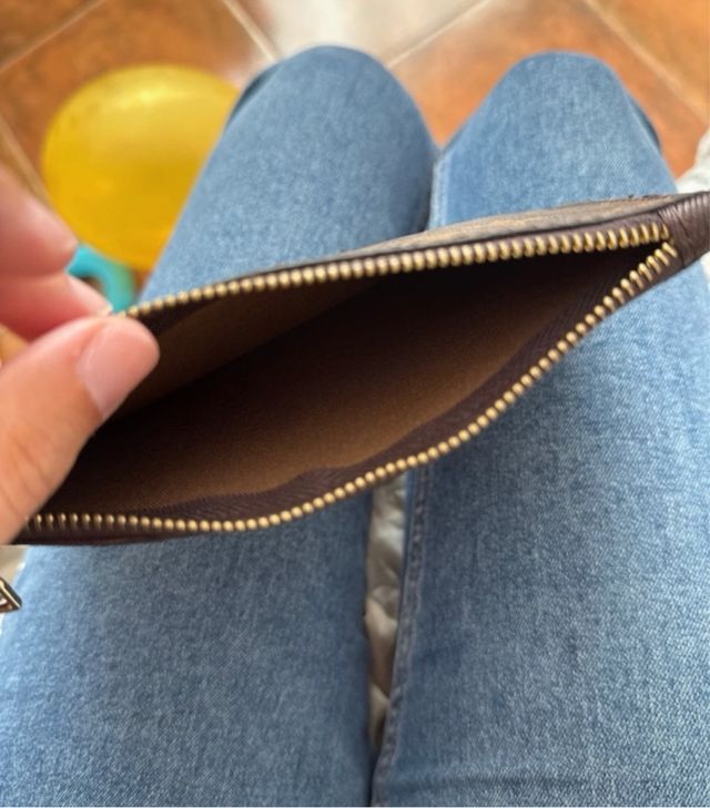 Louis Vuitton Pochette Monogram Marrón