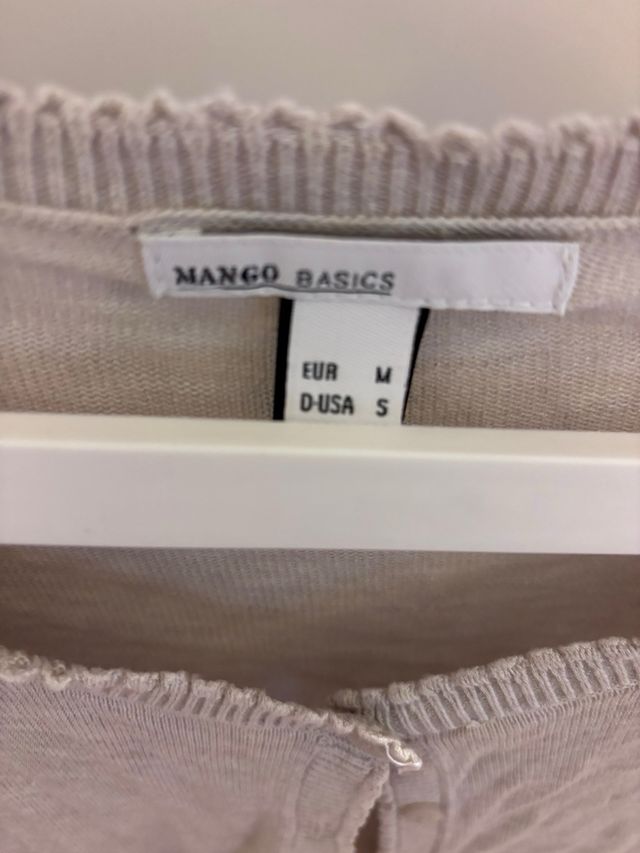 Rebeca beige Mango Talla M
