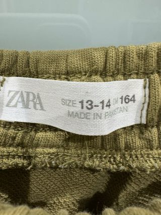 Dos Pantalones cargo marrones niño Talla 13/14