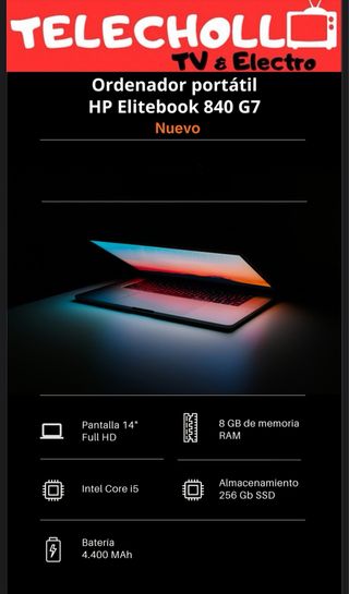 HP Elitebook 840 G7 i5 8GB 256GB SSD