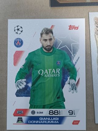 Cartas Gianluigi Donnarumma Topps Match Attax