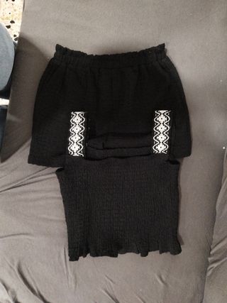 Conjunto infantil negro