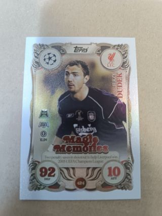 Carta Jerzy Dudek Topps Match Attax 2026