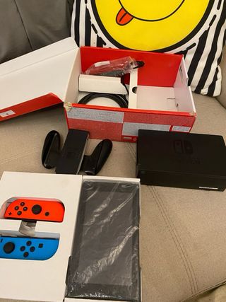 Nintendo Switch Console Blu/Arancione