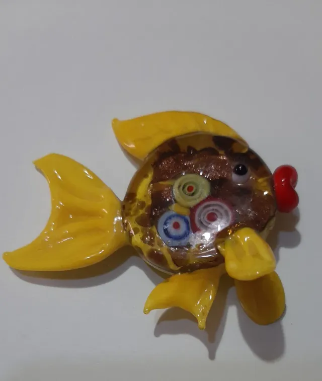 Granchio e Pesciolino Vetro Murano