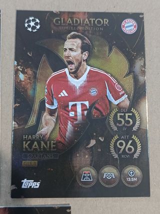 Lote 3 cartas Topps Gladiator Limited Edition