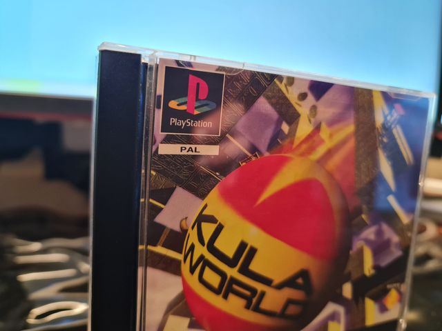 Kula World PS1 Copertina Completa PAL