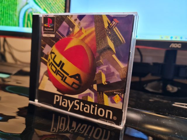 Kula World PS1 Copertina Completa PAL
