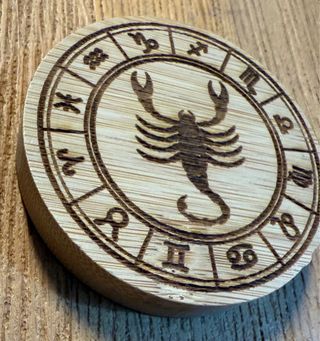 Magnet, Cavatappi Legno Zodiaco .