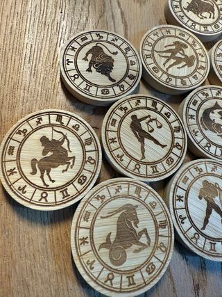 Magnet, Cavatappi Legno Zodiaco .