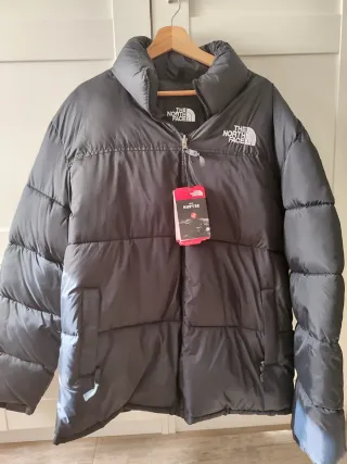 Plumífero The North Face Negro Chaquetón Abrigo