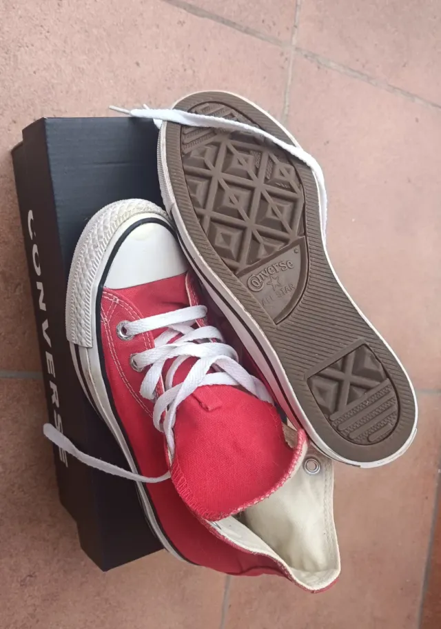Converse All Star Altas Rojas
