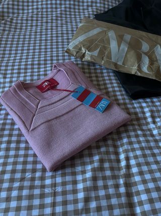 Chaleco Zara Harry Lambert Rosa