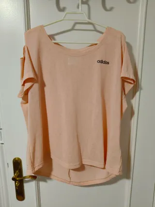 Camiseta Adidas Deportiva Mujer Rosa