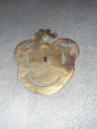 Insignia UMIGAS bronce-laton 13x12 ver