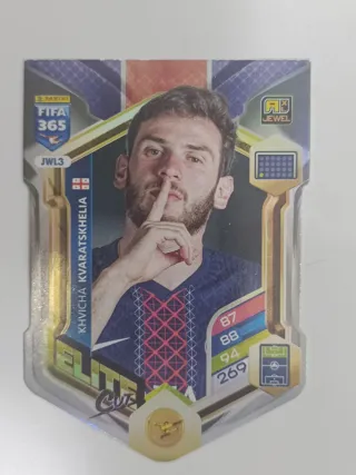 Lote Cartas Kvaratskhelia Topps Black Edge Edición