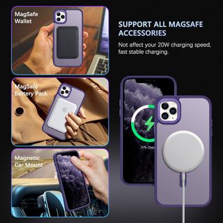 ✨ - GUAGUA Cover magnetica per iPhone 11 Pro Max
