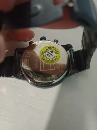 Reloj Tommy Hilfiger azul y Dorado