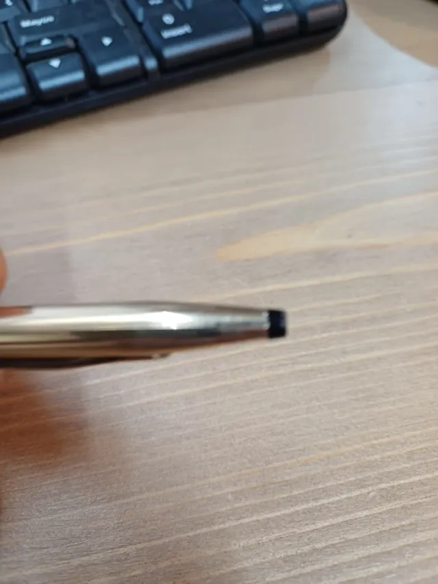 Matita porta mina Cross, placcata in oro