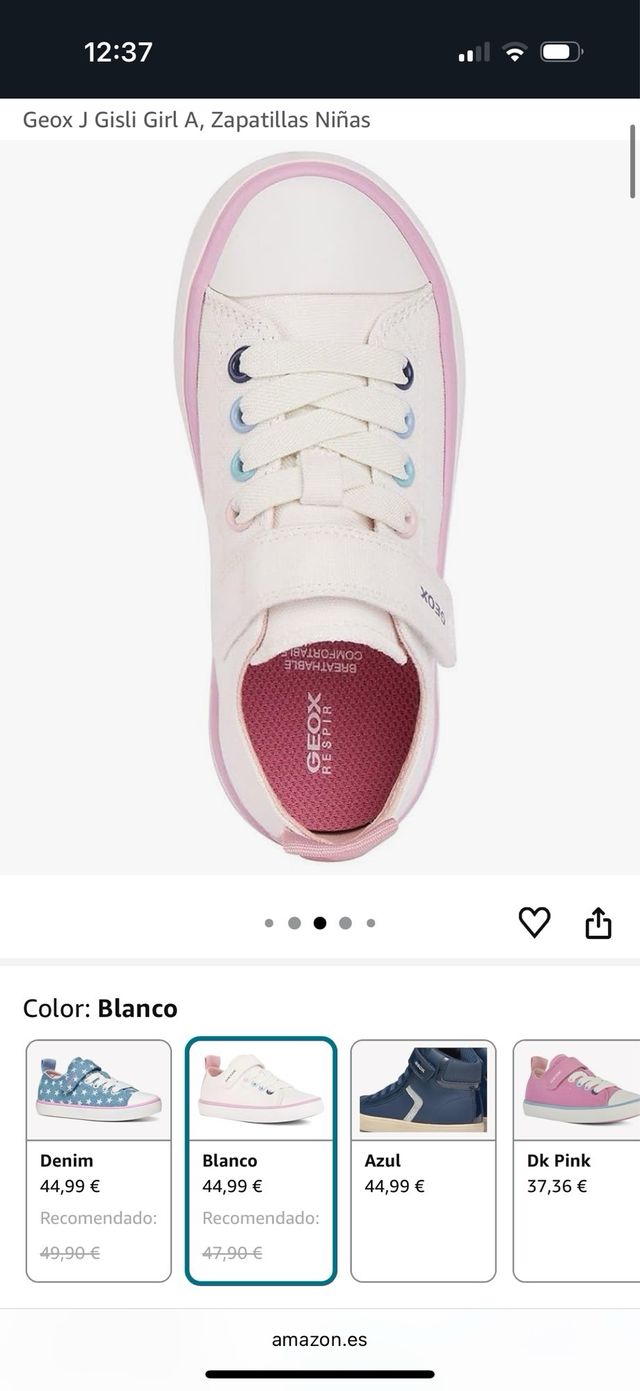 Zapatillas Geox niña