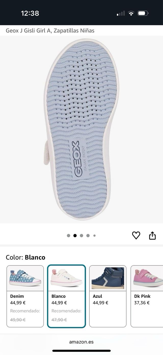 Zapatillas Geox niña