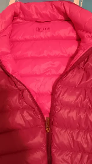 Giacca imbottita bambina fucsia Brums