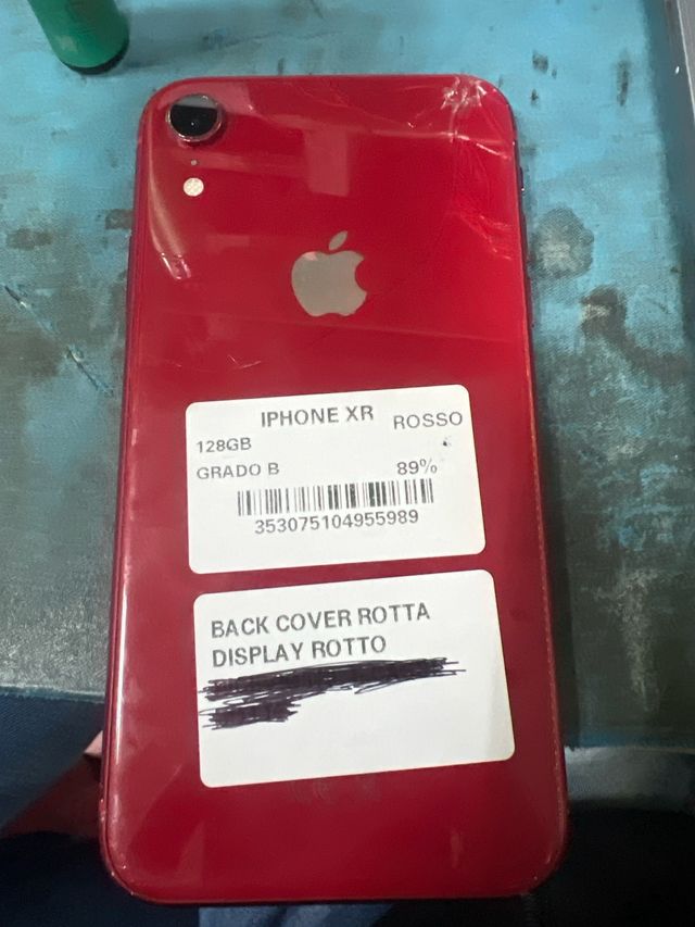 iPhone XR 128GB Rosso