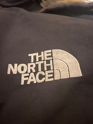 Abrigo The North Face Negro con Capucha