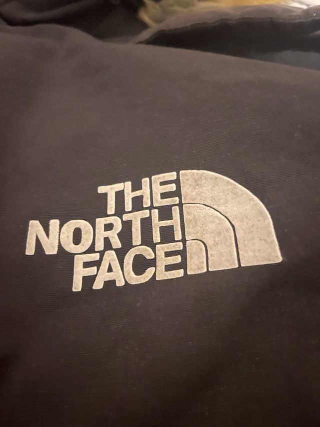 Abrigo The North Face Negro con Capucha