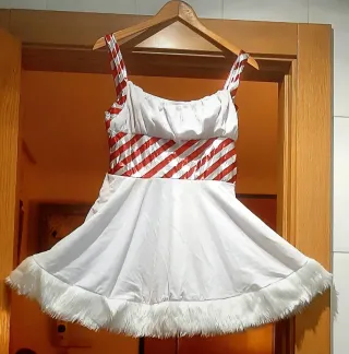 Simpático y sexy Disfraz MAMÁ NOEL Talla XL