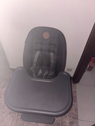 Trona infantil negra