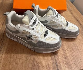 Scarpe Grigio Bianco